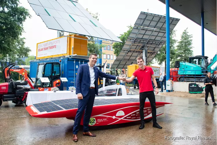 Royal Reesink trotse partner van Solar Team Twente