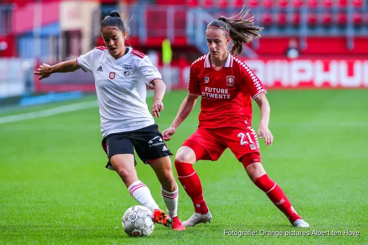 Vrouwen FC Twente houden zicht op groepsfase Champions League na gelijkspel tegen Benfica