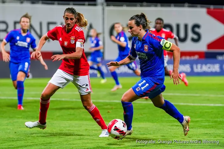 Champions League droom FC Twente-vrouwen spat uiteen in Lissabon