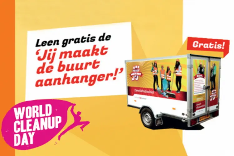 18 september World Cleanup Day. Doe ook mee!