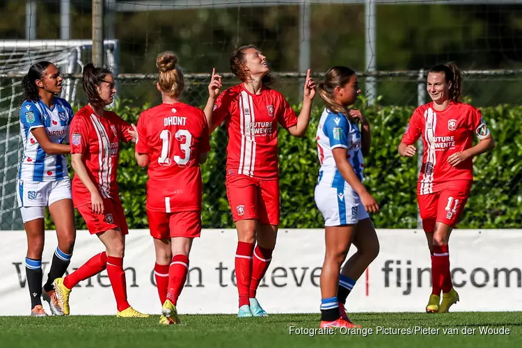 FC Twente Vrouwen met negenklapper langs SC Heerenveen
