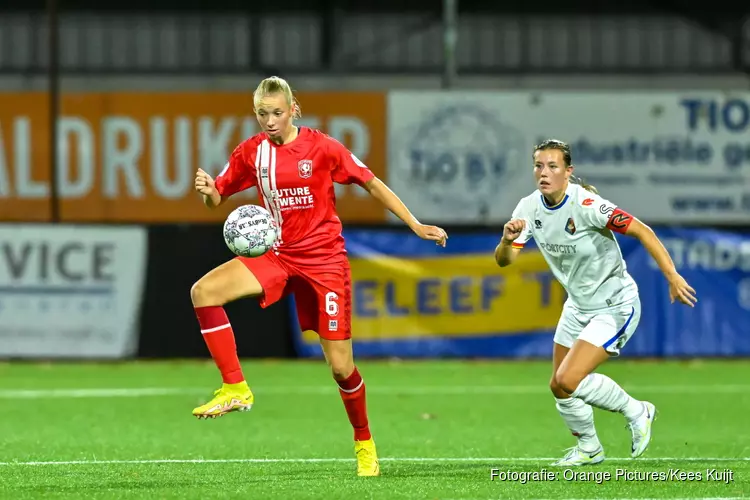 FC Twente Vrouwen zoals verwacht maatje te groot voor Telstar