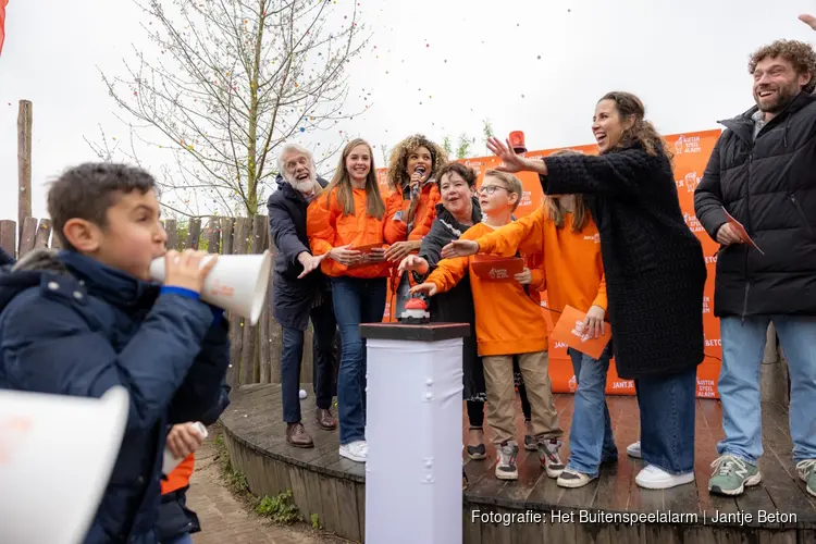 Jantje Beton slaat alarm: steeds minder kinderen spelen buiten!