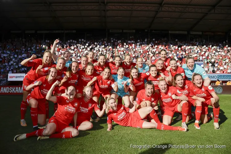 Negende landstitel voor FC Twente Vrouwen