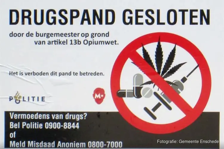 Burgemeester sluit woning aan Jupiterstraat vanwege drugshandel